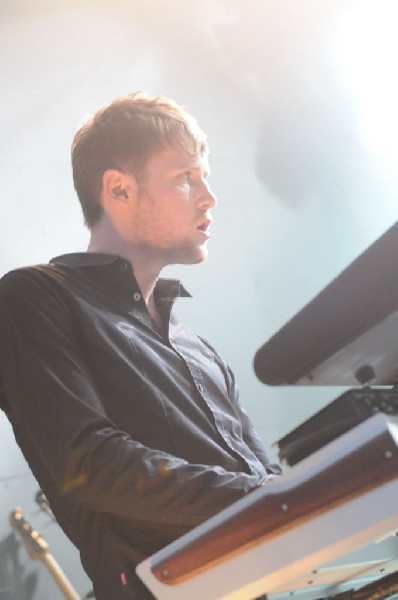 White Lies at Stubb's BarBQ, SXSW 2009, Austin, Texas