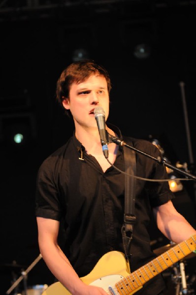 White Lies at Stubb's BarBQ, SXSW 2009, Austin, Texas