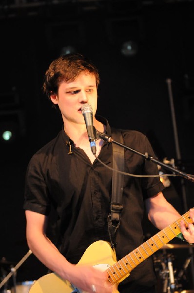 White Lies at Stubb's BarBQ, SXSW 2009, Austin, Texas