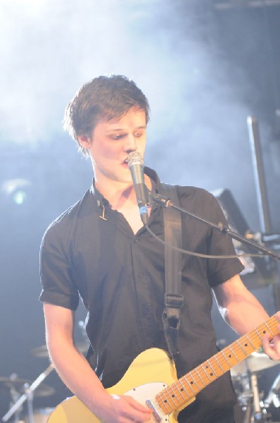 White Lies at Stubb's BarBQ, SXSW 2009, Austin, Texas