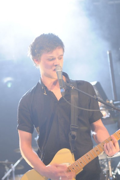 White Lies at Stubb's BarBQ, SXSW 2009, Austin, Texas