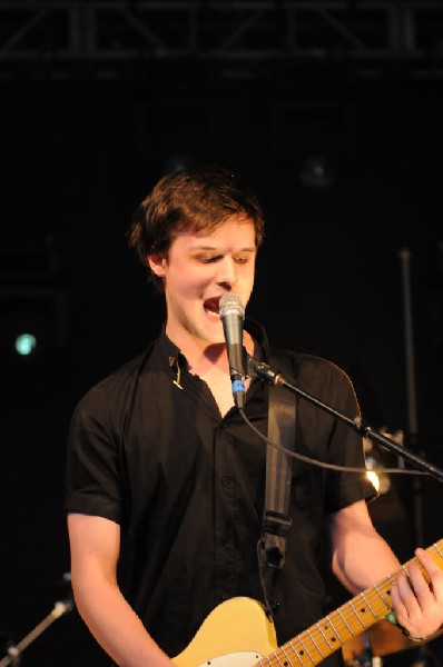 White Lies at Stubb's BarBQ, SXSW 2009, Austin, Texas