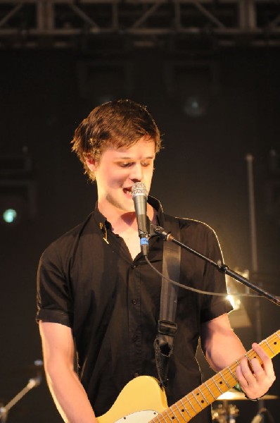 White Lies at Stubb's BarBQ, SXSW 2009, Austin, Texas