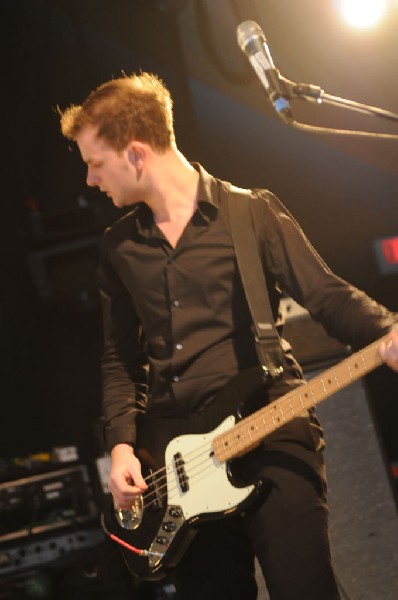 White Lies at Stubb's BarBQ, SXSW 2009, Austin, Texas