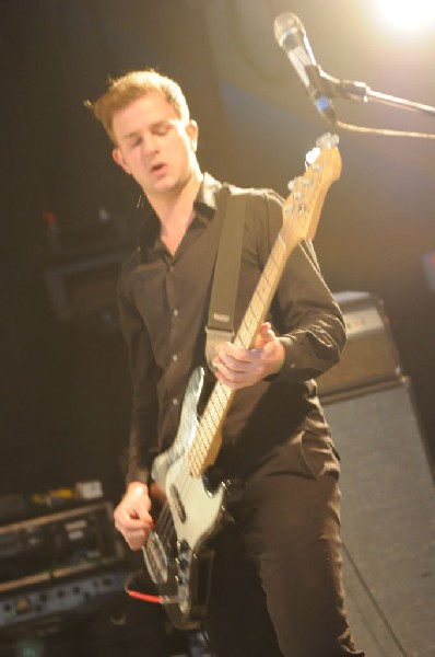 White Lies at Stubb's BarBQ, SXSW 2009, Austin, Texas