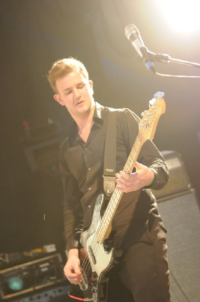 White Lies at Stubb's BarBQ, SXSW 2009, Austin, Texas