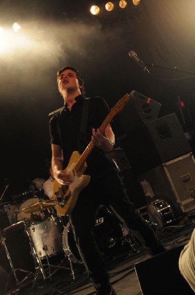 White Lies at Stubb's BarBQ, SXSW 2009, Austin, Texas