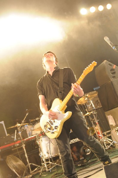 White Lies at Stubb's BarBQ, SXSW 2009, Austin, Texas