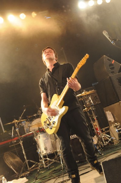 White Lies at Stubb's BarBQ, SXSW 2009, Austin, Texas