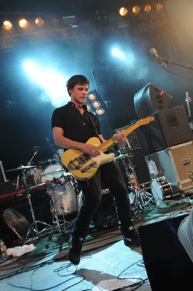 White Lies at Stubb's BarBQ, SXSW 2009, Austin, Texas