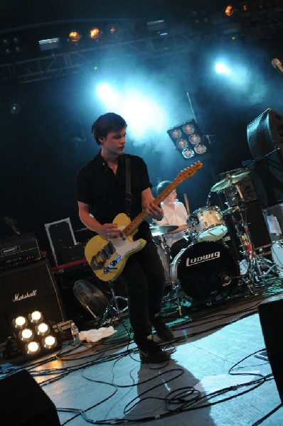 White Lies at Stubb's BarBQ, SXSW 2009, Austin, Texas