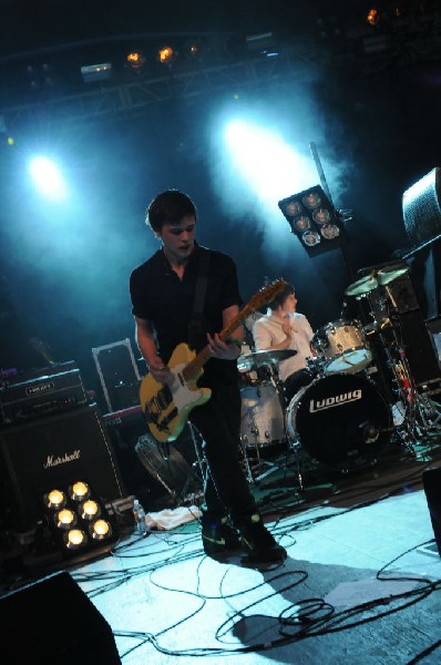 White Lies at Stubb's BarBQ, SXSW 2009, Austin, Texas