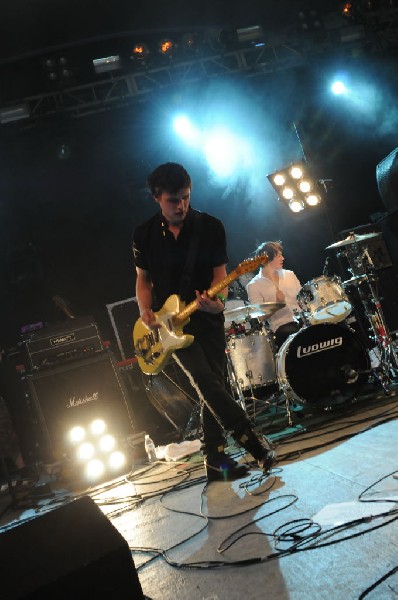 White Lies at Stubb's BarBQ, SXSW 2009, Austin, Texas