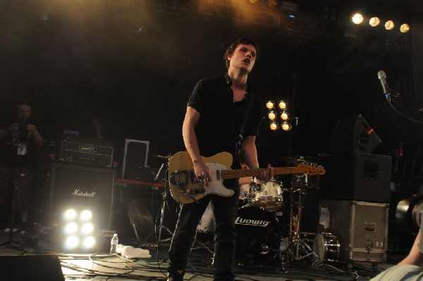 White Lies at Stubb's BarBQ, SXSW 2009, Austin, Texas