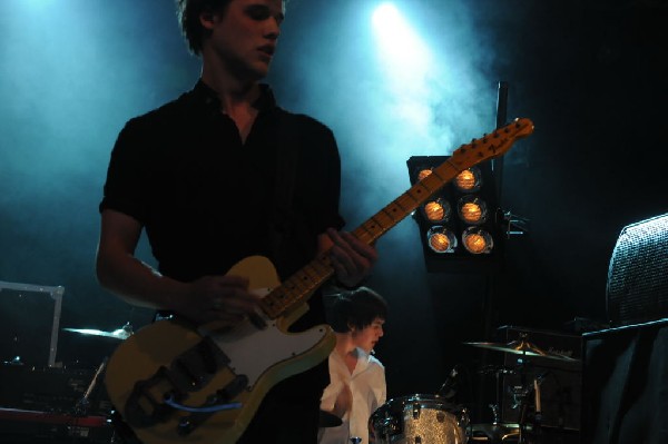 White Lies at Stubb's BarBQ, SXSW 2009, Austin, Texas