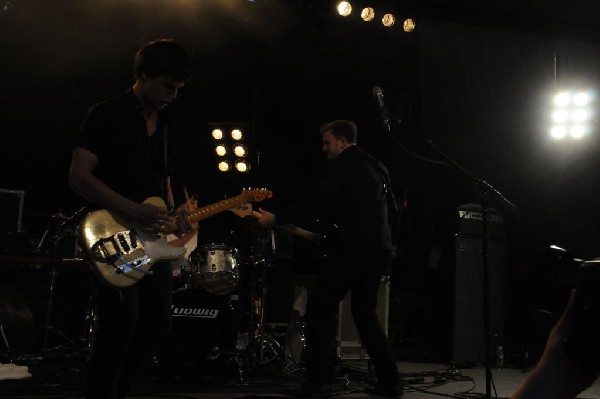 White Lies at Stubb's BarBQ, SXSW 2009, Austin, Texas