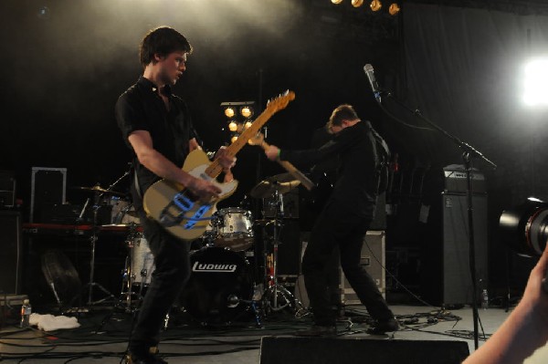 White Lies at Stubb's BarBQ, SXSW 2009, Austin, Texas