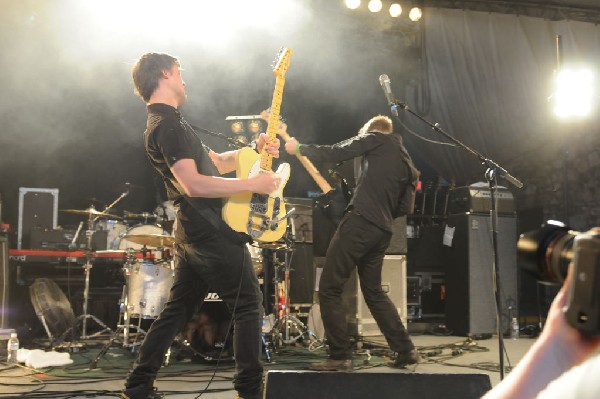 White Lies at Stubb's BarBQ, SXSW 2009, Austin, Texas