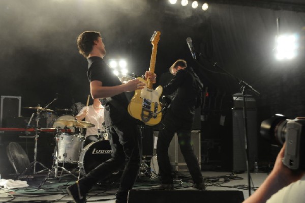 White Lies at Stubb's BarBQ, SXSW 2009, Austin, Texas