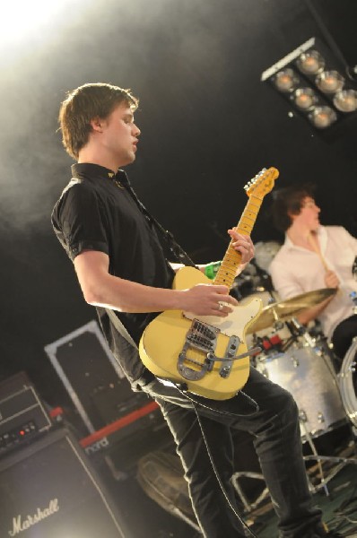 White Lies at Stubb's BarBQ, SXSW 2009, Austin, Texas