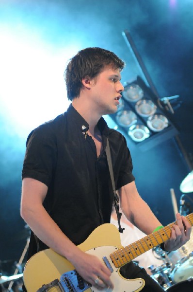 White Lies at Stubb's BarBQ, SXSW 2009, Austin, Texas