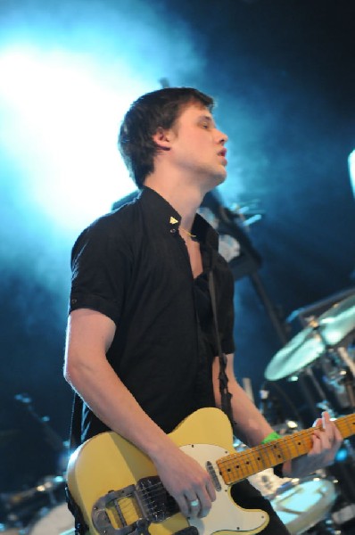 White Lies at Stubb's BarBQ, SXSW 2009, Austin, Texas