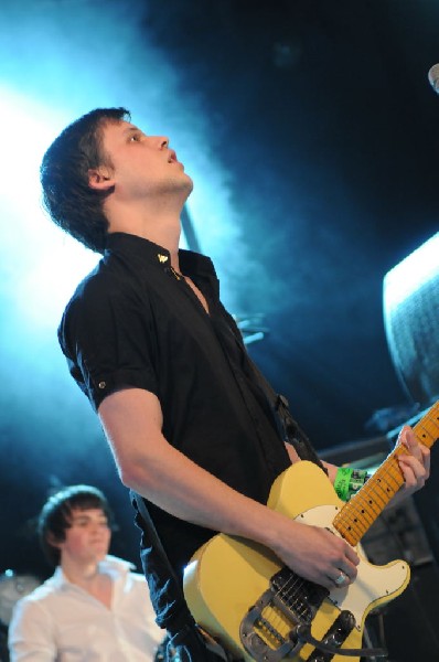 White Lies at Stubb's BarBQ, SXSW 2009, Austin, Texas