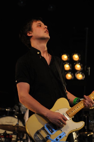 White Lies at Stubb's BarBQ, SXSW 2009, Austin, Texas