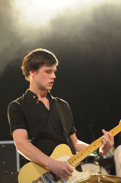 White Lies at Stubb's BarBQ, SXSW 2009, Austin, Texas