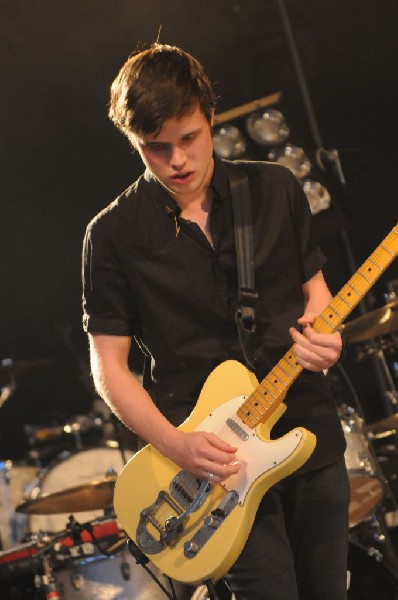 White Lies at Stubb's BarBQ, SXSW 2009, Austin, Texas