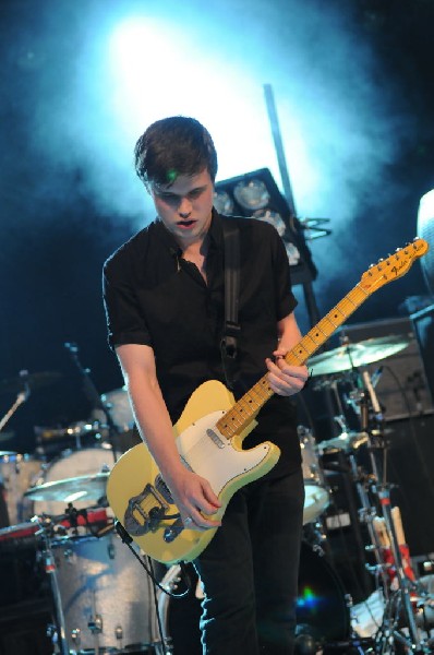 White Lies at Stubb's BarBQ, SXSW 2009, Austin, Texas