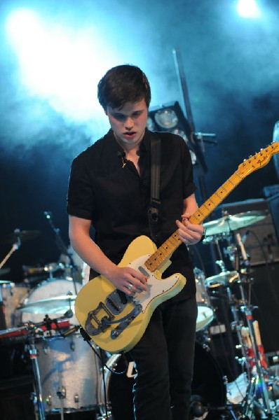 White Lies at Stubb's BarBQ, SXSW 2009, Austin, Texas