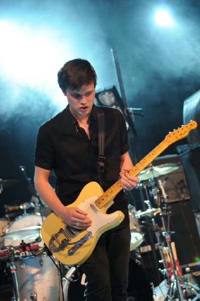 White Lies at Stubb's BarBQ, SXSW 2009, Austin, Texas