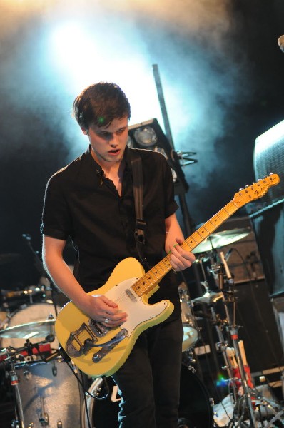 White Lies at Stubb's BarBQ, SXSW 2009, Austin, Texas