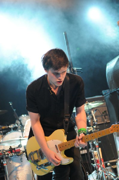 White Lies at Stubb's BarBQ, SXSW 2009, Austin, Texas