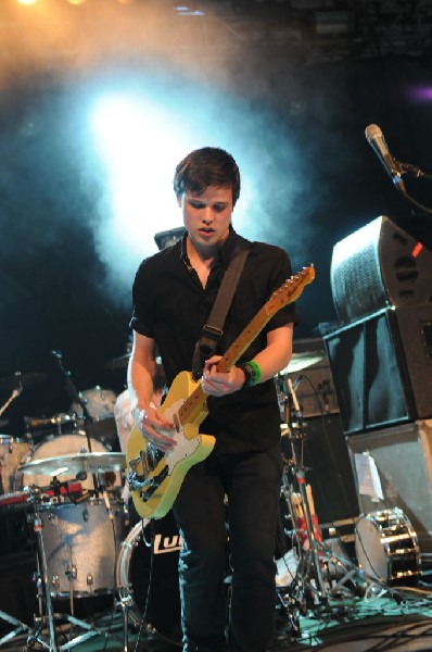 White Lies at Stubb's BarBQ, SXSW 2009, Austin, Texas