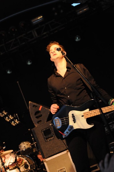 White Lies at Stubb's BarBQ, SXSW 2009, Austin, Texas