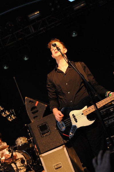 White Lies at Stubb's BarBQ, SXSW 2009, Austin, Texas