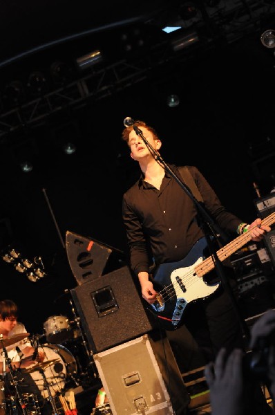 White Lies at Stubb's BarBQ, SXSW 2009, Austin, Texas