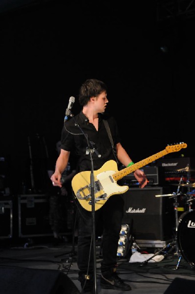 White Lies at Stubb's BarBQ, SXSW 2009, Austin, Texas