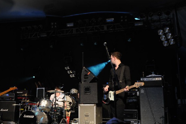 White Lies at Stubb's BarBQ, SXSW 2009, Austin, Texas