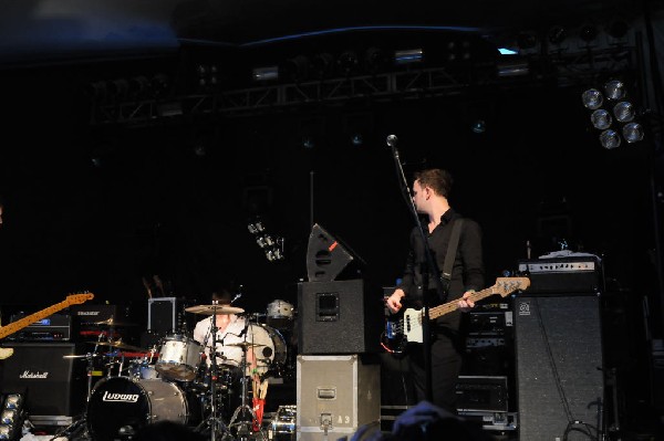 White Lies at Stubb's BarBQ, SXSW 2009, Austin, Texas