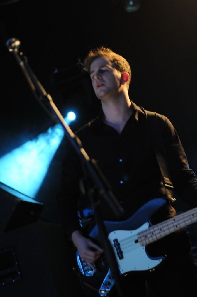 White Lies at Stubb's BarBQ, SXSW 2009, Austin, Texas