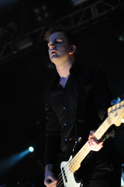 White Lies at Stubb's BarBQ, SXSW 2009, Austin, Texas