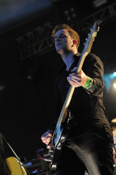 White Lies at Stubb's BarBQ, SXSW 2009, Austin, Texas