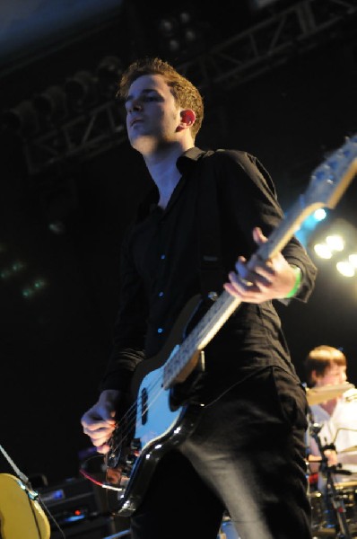 White Lies at Stubb's BarBQ, SXSW 2009, Austin, Texas