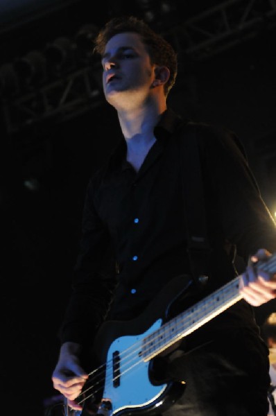 White Lies at Stubb's BarBQ, SXSW 2009, Austin, Texas