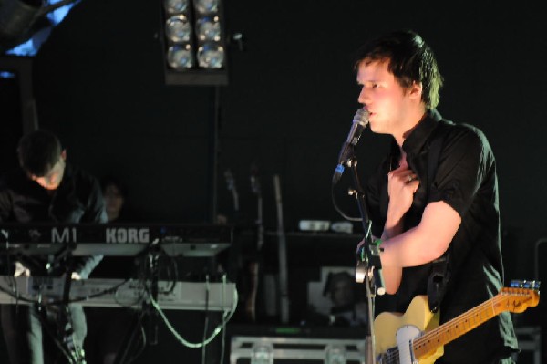 White Lies at Stubb's BarBQ, SXSW 2009, Austin, Texas