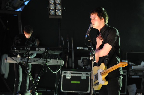 White Lies at Stubb's BarBQ, SXSW 2009, Austin, Texas