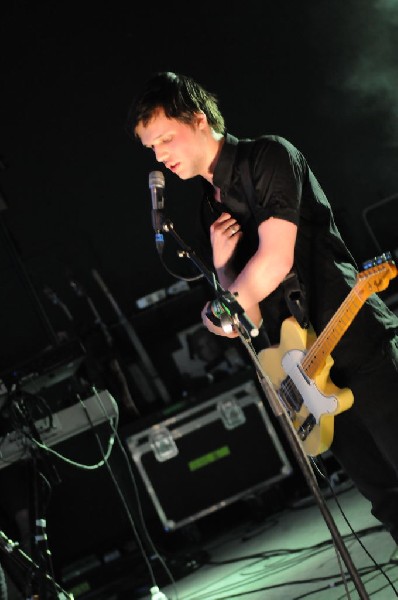 White Lies at Stubb's BarBQ, SXSW 2009, Austin, Texas